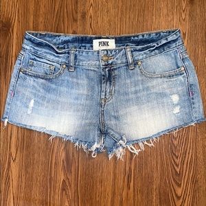 NWOT PINK Victoria Secret Shorts size 4